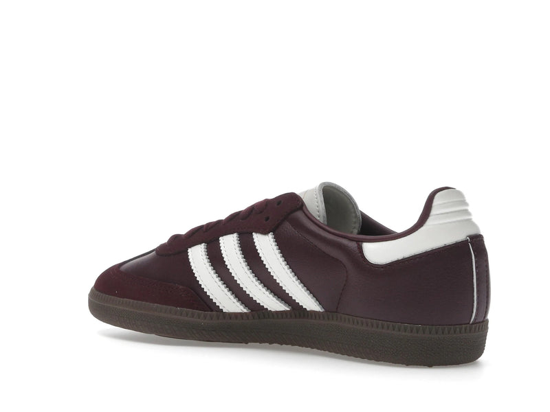 Adidas Samba OG Maroon Off White Gum - Maroon/Off White/Gum - JR8844 - 22