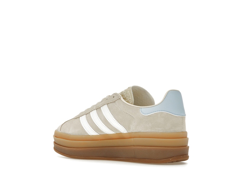 adidas Gazelle Bold Wonder White Clear Sky (Kids) - Wonder White/Cloud White/Clear Sky - JH5540 - 22