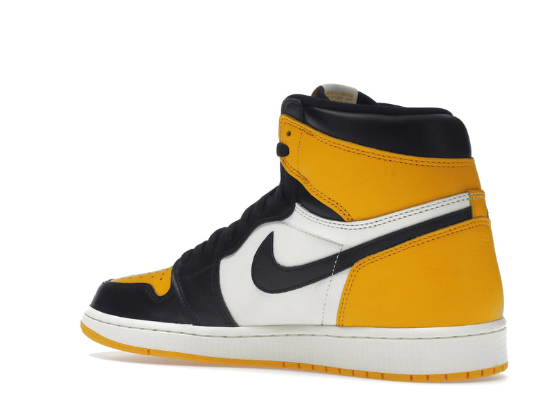 Air Jordan 1 Retro High OG Yellow Toe - Taxi/Black-Sail - 555088-711 - 22