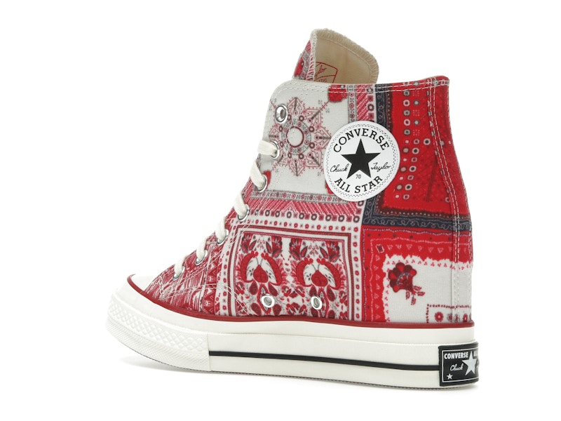 Converse Chuck 70 Internal Wedge Hi Isabel Marant Vanilla Ice Red (Women's) - vue 23