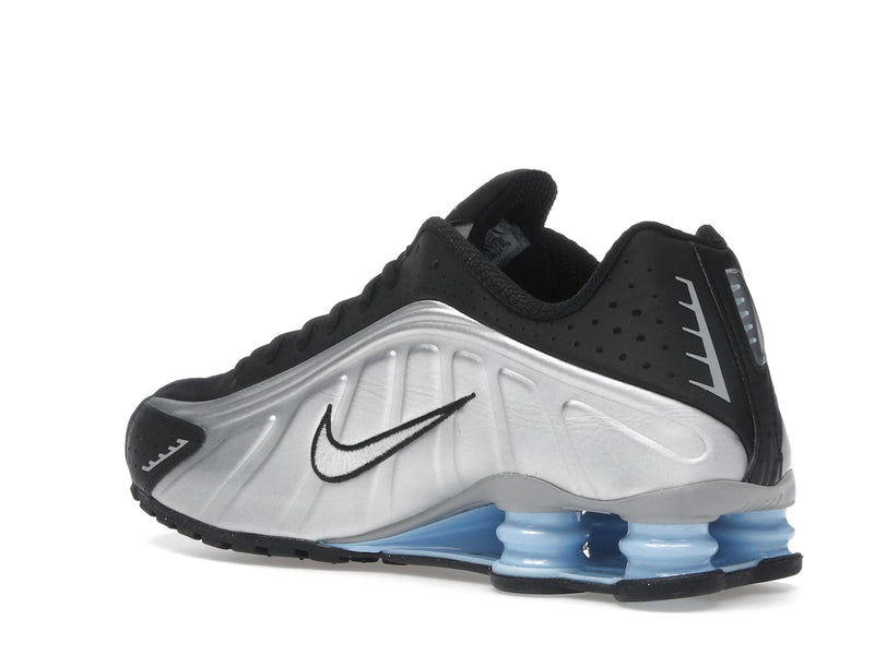 Nike Shox R4 Metallic Silver Black Psychic Blue - Metallic Silver/Black/Psychic Blue/Metallic Silver - HQ1988-004 - 22