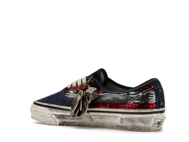Vans Premium Authentic La Habana Red Navy - Red/Navy - VN000DB8Z11 - 22