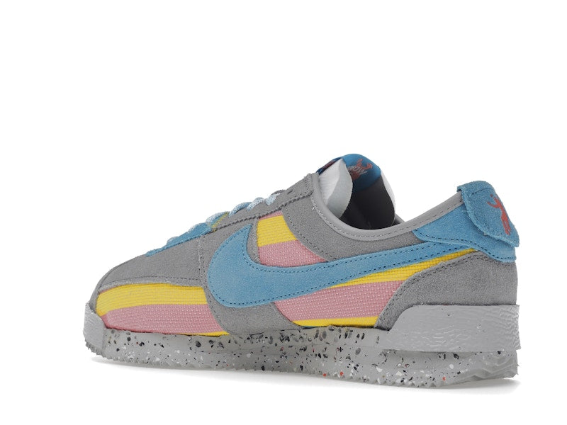 Nike Cortez Union Grey Blue - Grey/Blue/Pink/Yellow - DR1413-002 - 22
