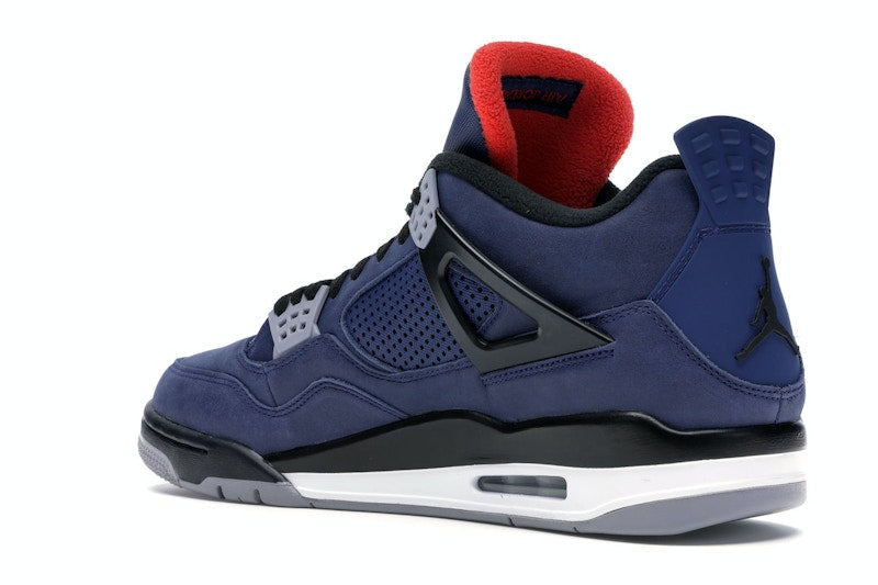 Air Jordan 4 Retro Winter - Loyal Blue/White-Habanero Red-Black - CQ9597-401 - 22