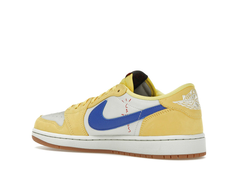 Air Jordan 1 Retro Low OG SP Travis Scott Canary - Canary/Racer Blue/Light Silver/Gum Medium Brown - DZ4137-700 - 22