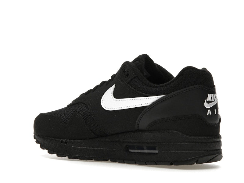 Nike Air Max 1 Black White Swoosh - Black/White/Black - FZ0628-010 - 22
