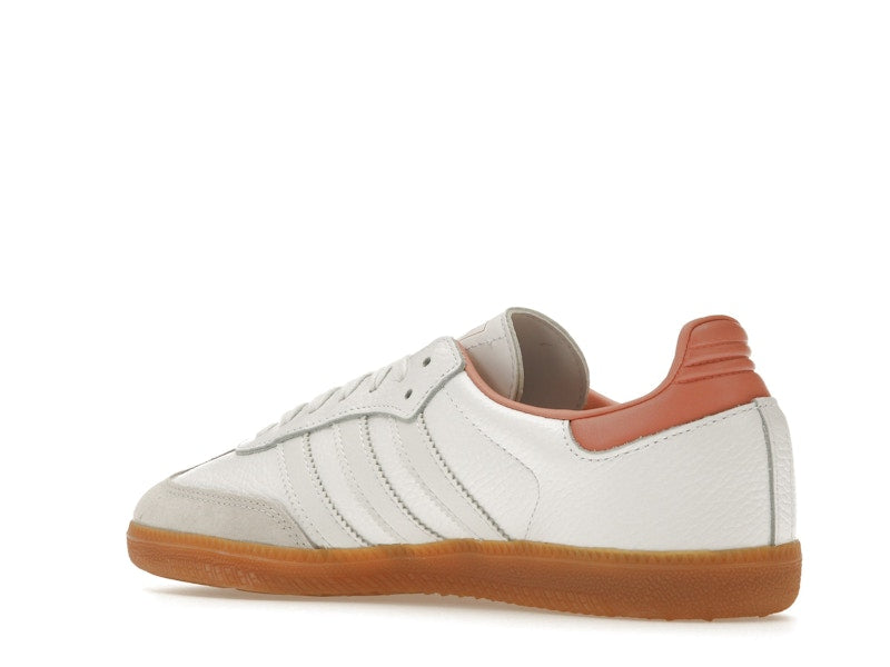 adidas Samba OG White Wonder Clay Gum (Women's) - Cloud White/Wonder Clay/Crystal White - IG5932 - 22