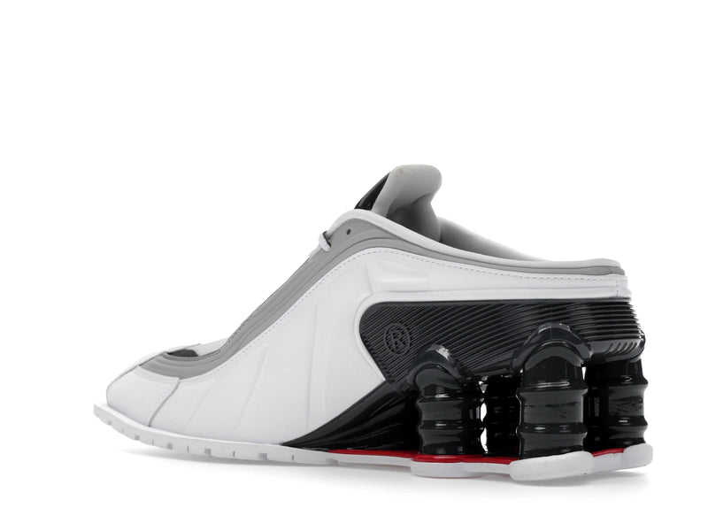 Nike Shox Mr4 Mule Martine Rose Metallic Platinum Varsity Red - White/Varsity Red/Metallic Platinum/Dark Charcoal - IM5420-100 - 22