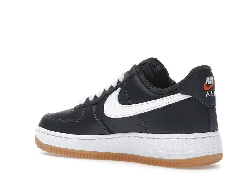 Nike Air Force 1 Low '07 LV8 Anthracite Gum - Anthracite/Gum Yellow/Safety Orange/White - II7630-001 - 22