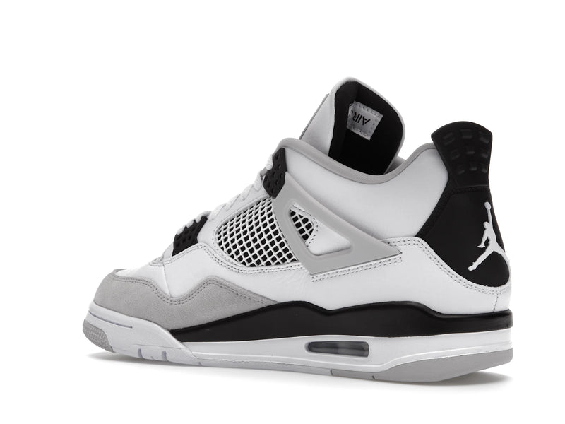 Air Jordan 4 Retro Military Black - White/Black-Neutral Grey - DH6927-111 - 22