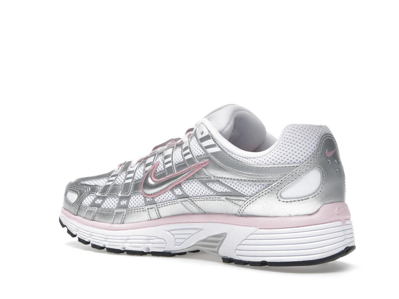 Nike P 6000 White Elemental Pink - White/Elemental Pink/Black/Metallic Silver - BV1021-108 - 22