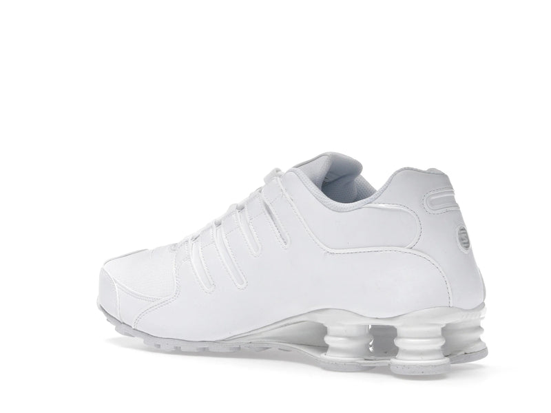 Nike Shox Nz Triple White - White/White - 378341-128 - 22