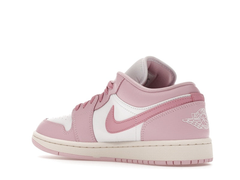 Jordan 1 Low Iced Carmine White (Women's) - vista 23