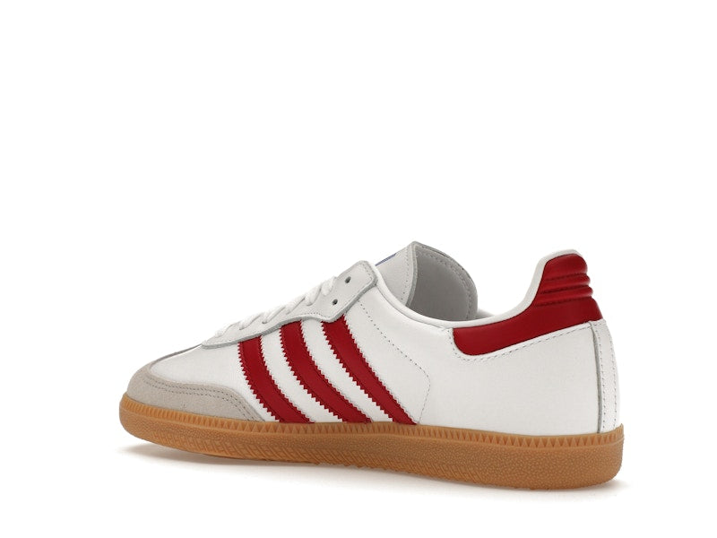Adidas Samba OG White Burgundy Gum - Cloud White/Burgundy/Gum - IF3813 - 22