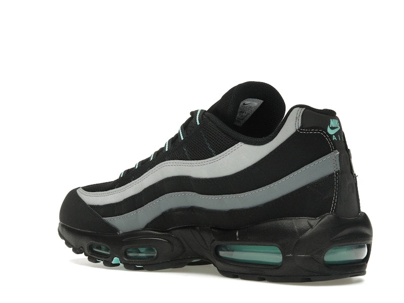 Nike Air Max 95 Black Aurora Green - Black/Aurora Green/Cool Grey - HV6062-001 - 22