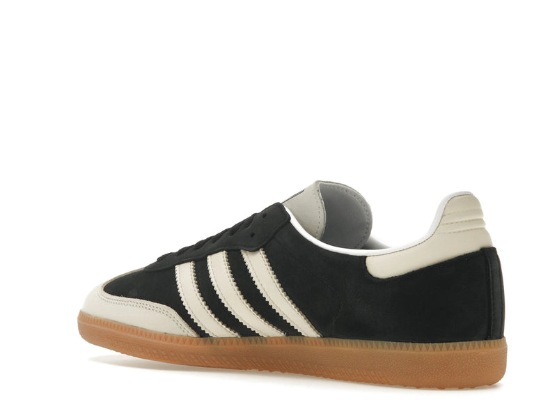 Adidas Samba OG Black Wonder White Womens - Core Black/Wonder White/Silver Metallic - IE5836 - 22