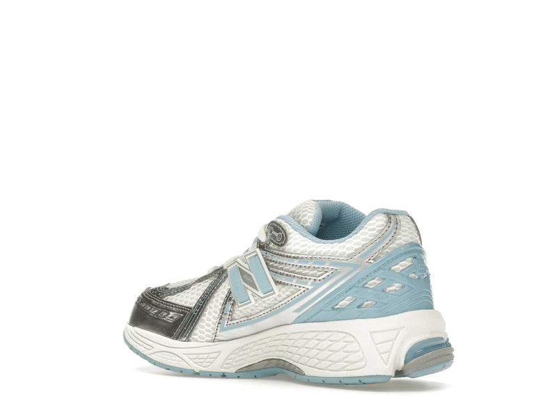 New Balance 1906r Silver Metallic Chrome Blue (GS) - Silver Metallic/Chrome Blue - GC1906EW - 22