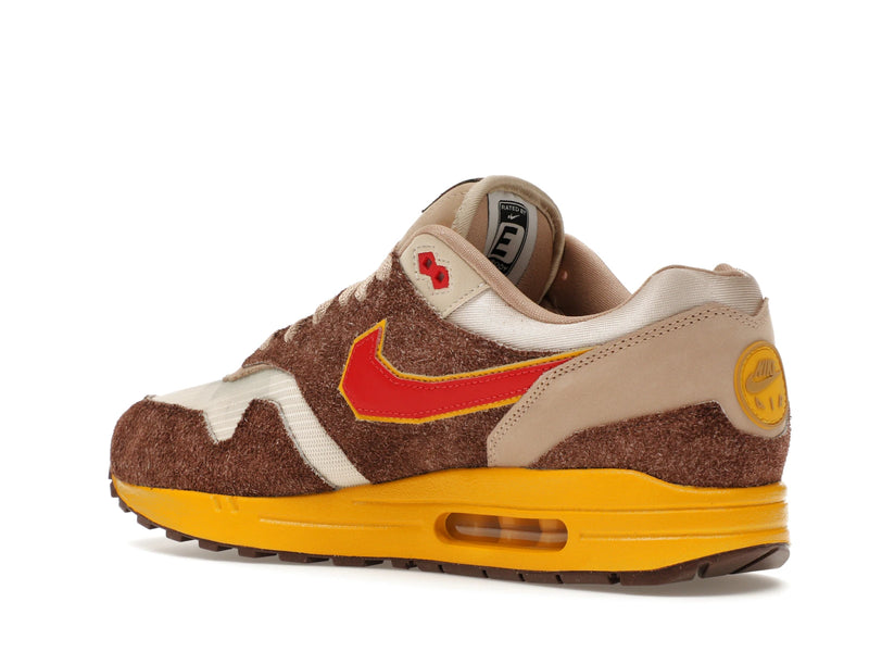 Nike Air Max 1 Swoosh Low Poly Big Head Origins - Light Chocolate/Hemp/Sand Drift/University Red - HV5776-200 - 22