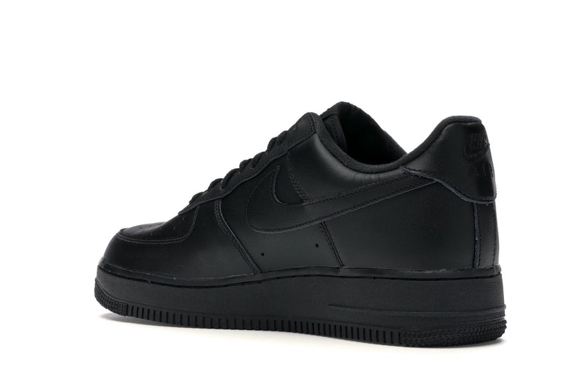 Nike Air Force 1 Low Supreme Box Logo Black - Black/Black-Black - CU9225-001 - 22