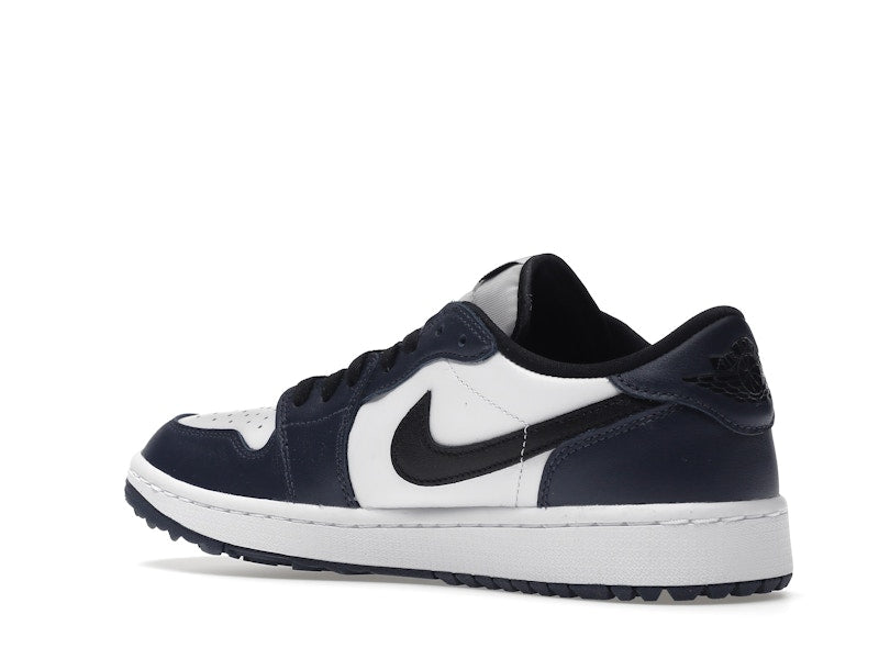Air Jordan 1 Retro Low Golf Midnight Navy - White/Midnight Navy/Black - DD9315-104 - 22