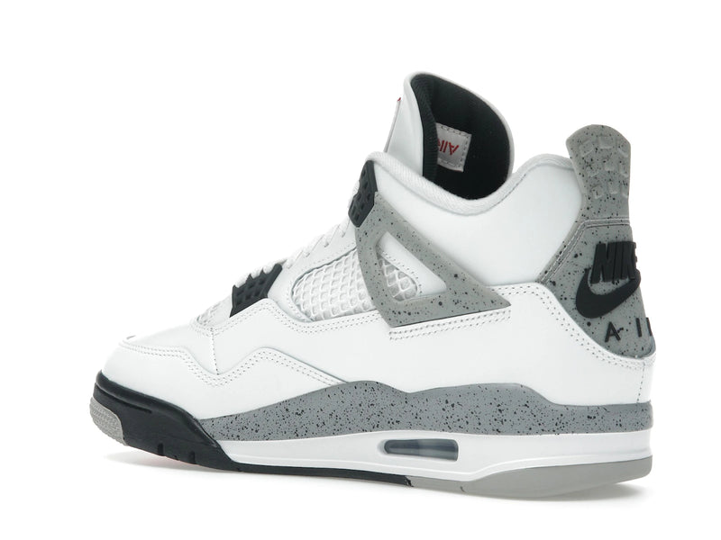 Air Jordan 4 Retro White Cement - Summit White/Fire Red-Tech Grey-Black - FV5029-100 - 22