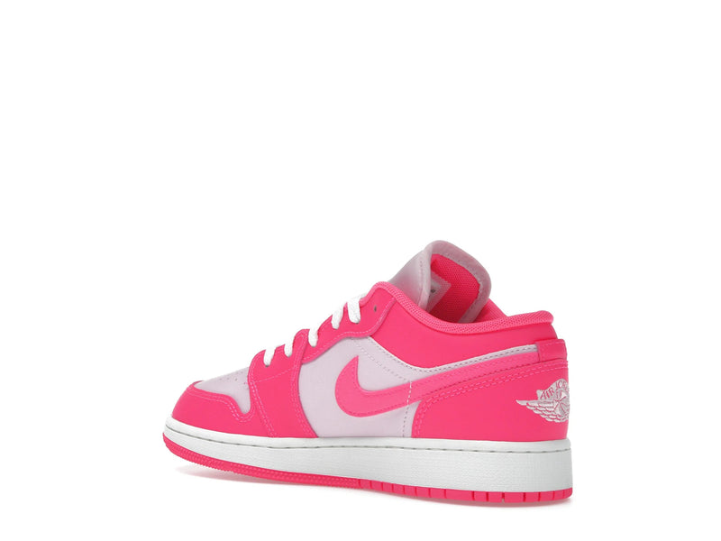 Air Jordan 1 Low Valentines Day (GS) - Pink Foam/Hyper Pink/Sail - 553560-661 - 22