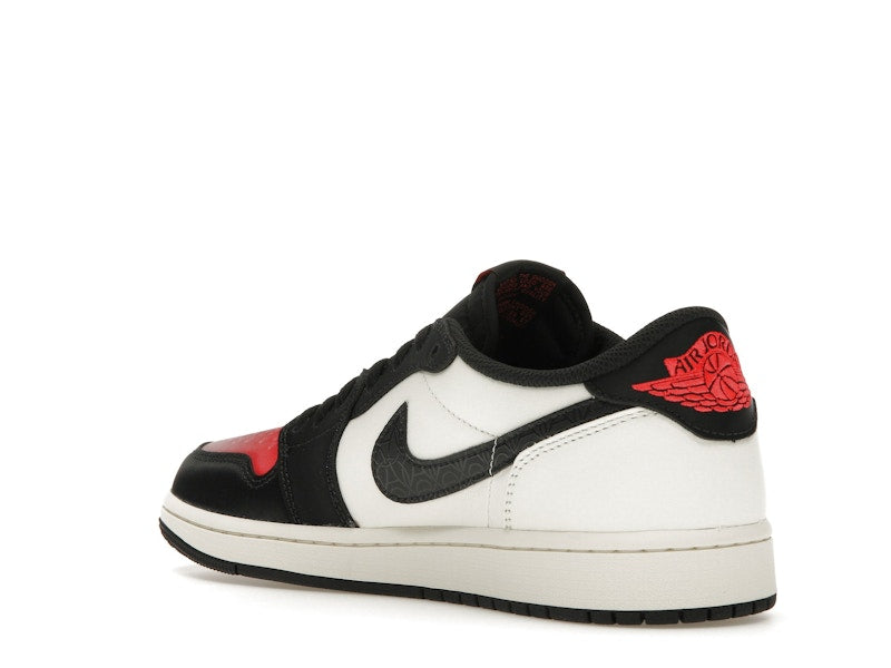 Air Jordan 1 Retro Low OG Psg Paris Saint Germain - Sail/Off Noir-Infrared 23-Pink Oxford - HF8828-100 - 23