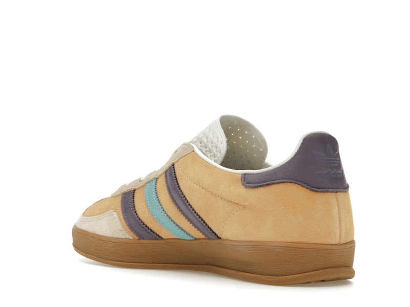 adidas Gazelle Indoor Glow Orange Shadow Violet - Glow Orange/Shadow Violet/Off White - IG1636 - 23