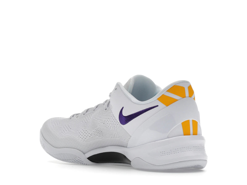 Nike Kobe 8 Protro Lakers Home - White/Court Purple/University Gold - HF9550-100 - 23