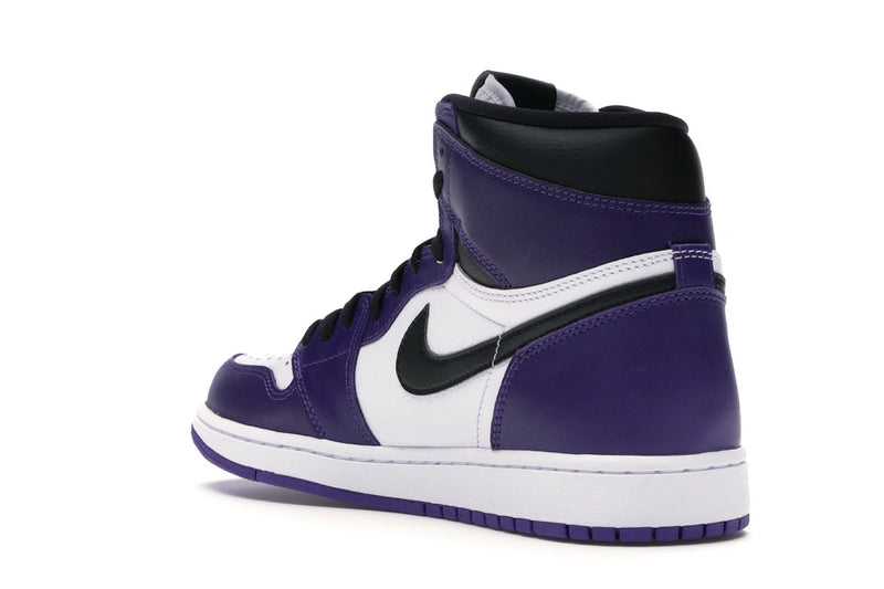 Air Jordan 1 Retro High Court Purple White - Court Purple/White-Black - 555088-500 - 23