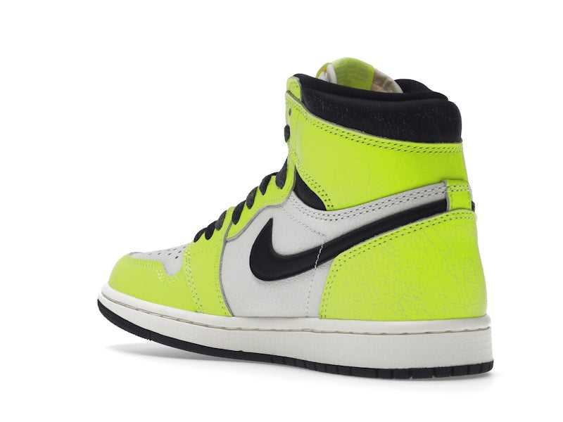 Air Jordan 1 Retro High OG Visionaire - Volt/Black/Sail - 555088-702 - 23