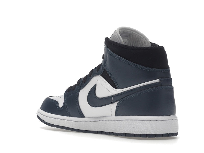 Air Jordan 1 Mid Dark Teal - Armory Navy/White-Black - 554724-411 - 23