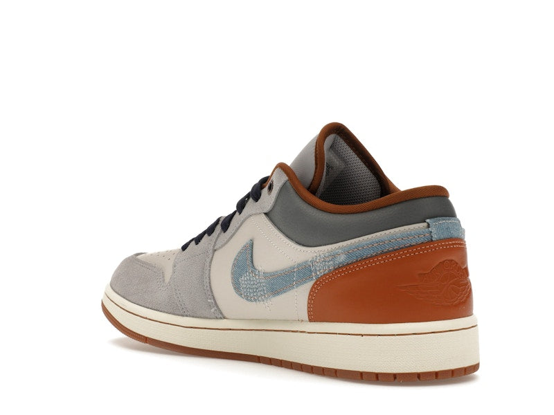 Jordan 1 Low SE Phantom Repaired Denim Swoosh - vue 24