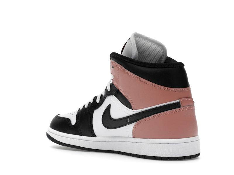 Air Jordan 1 Mid White Rust Pink Black - White/Rust Pink/Black - DQ8426-100 - 23