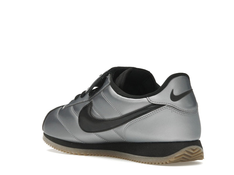 Nike Cortez SE Tiempo Pack Metallic Cool Grey - Metallic Cool Grey/Black/Gum Dark Brown - HQ3490-099 - 23
