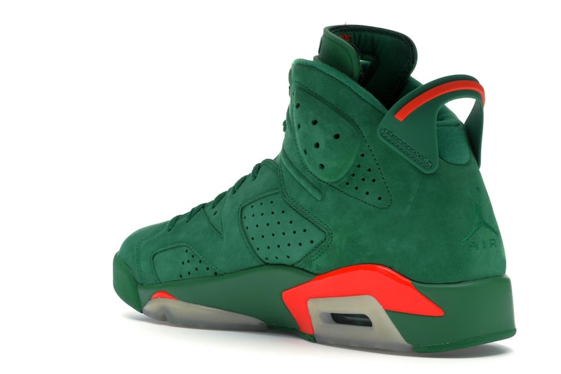 Air Jordan 6 Retro Gatorade Green - Pine Green/Orange Blaze-Pine Green - AJ5986-335 - 23