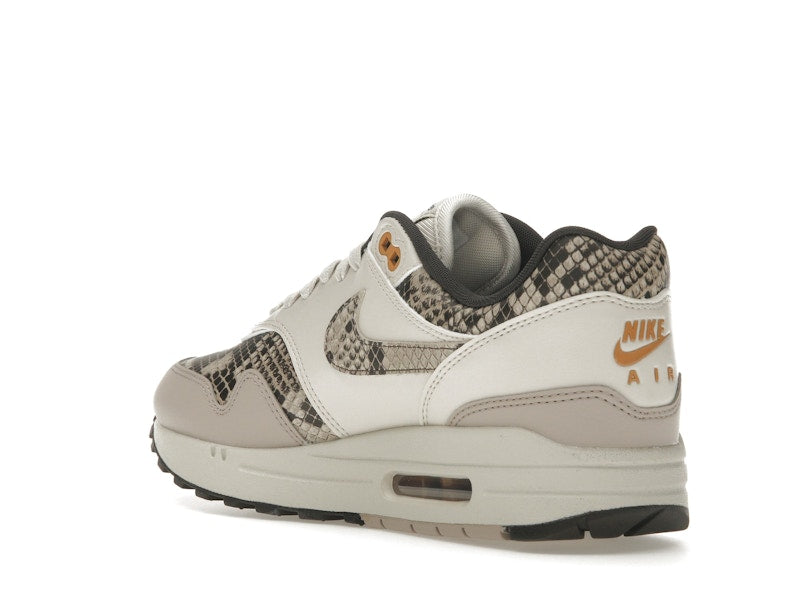 Nike Air Max 1 Snakeskin Light Orewood Brown (Women's) - Light Orewood Brown/Malt /Velvet Brown/Multi-Color - HF5338-100 - 23