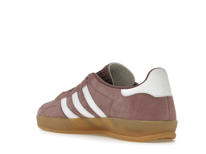 adidas Gazelle Indoor Shadow Fig (Women's) - Shadow Fig/Footwear White/Gum - IH5483 - 23