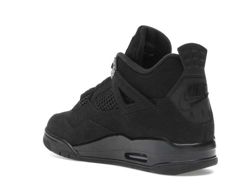 Air Jordan 4 Retro Black Cat (2025) - Black/Black/Light Graphite - FV5029-010 - 23