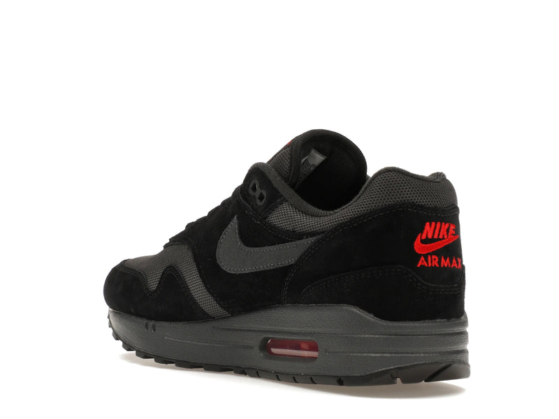 Nike Air Max 1 Bred Anthracite - Black/Anthracite/University Red - FV6910-001 - 23