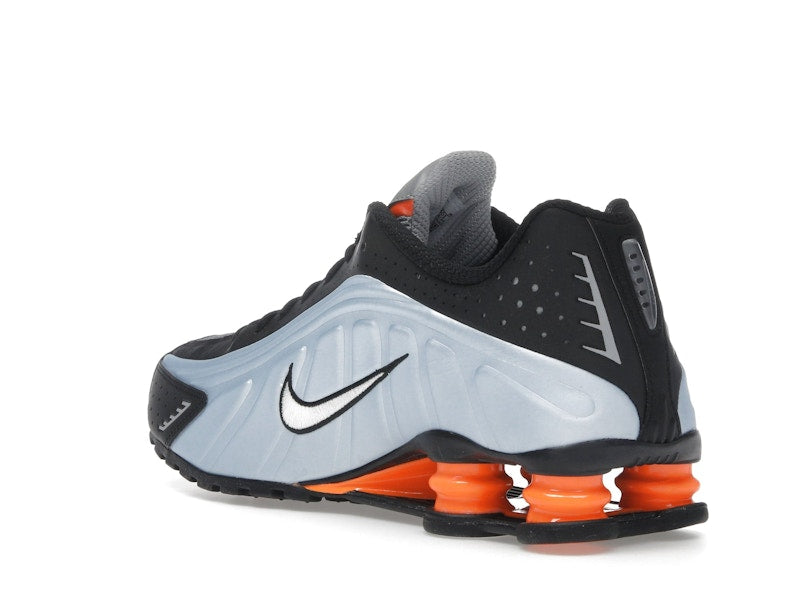 Nike Shox R4 Blue Tint Total Orange Black Metallic Silver (Women's) - view 22
