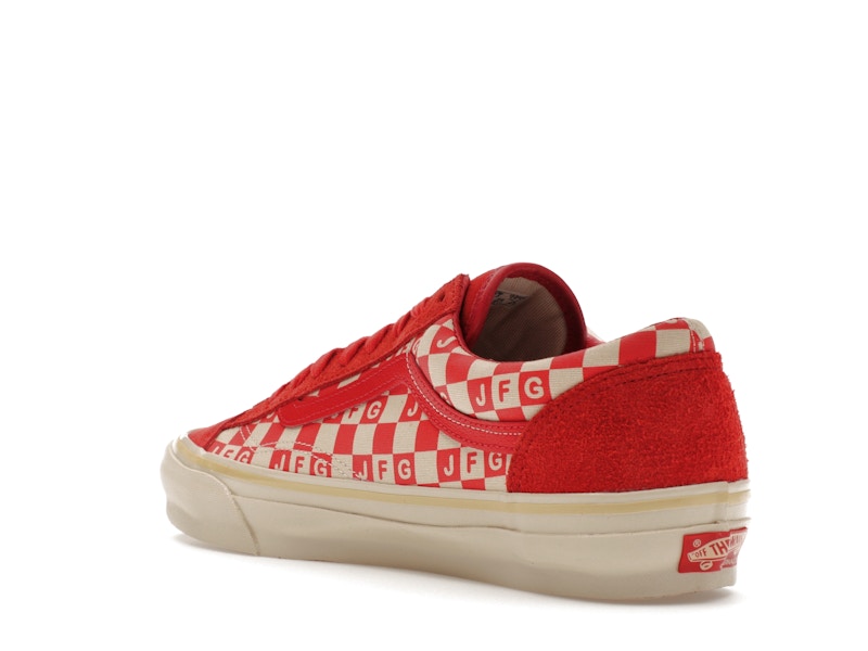 Vans Vault OG Style 36 LX Joe Freshgoods The Honeymoon Stage Red - view 24