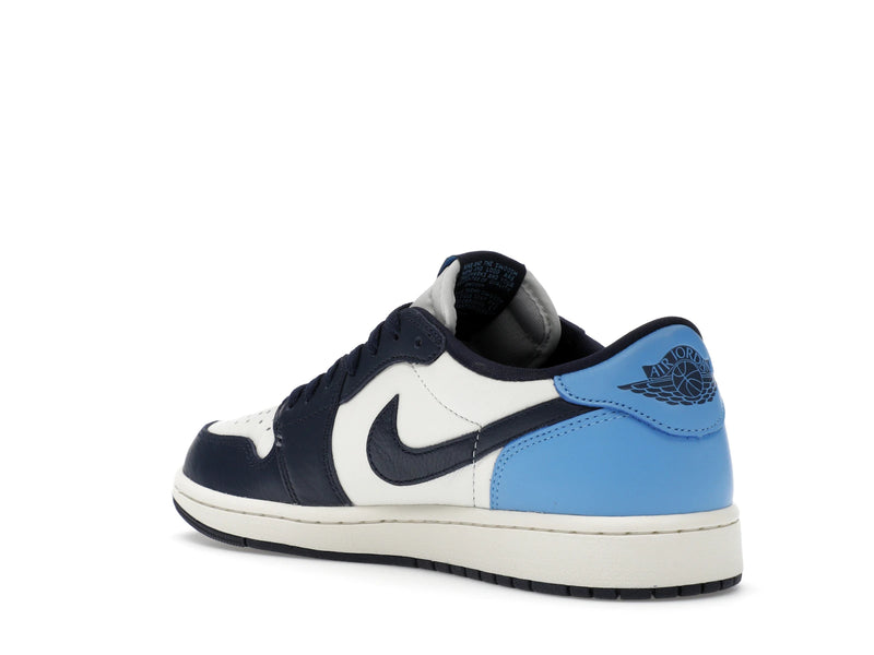 Air Jordan 1 Low OG Obsidian Unc - Obsidian/University Blue-Sail - CZ0790-400 - 23
