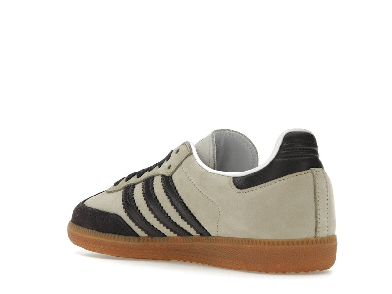 adidas Samba OG Putty Grey Black (Women's) - Putty Grey S24/Aurora Black S24/Silver Metallic - IE5835 - 23