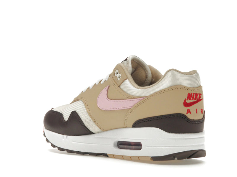 Nike Air Max 1 Valentines Day (2024) - Sail/Light Soft Pink/Coconut Milk/Varsity Red/Baroque Brown - FZ4346-200 - 23