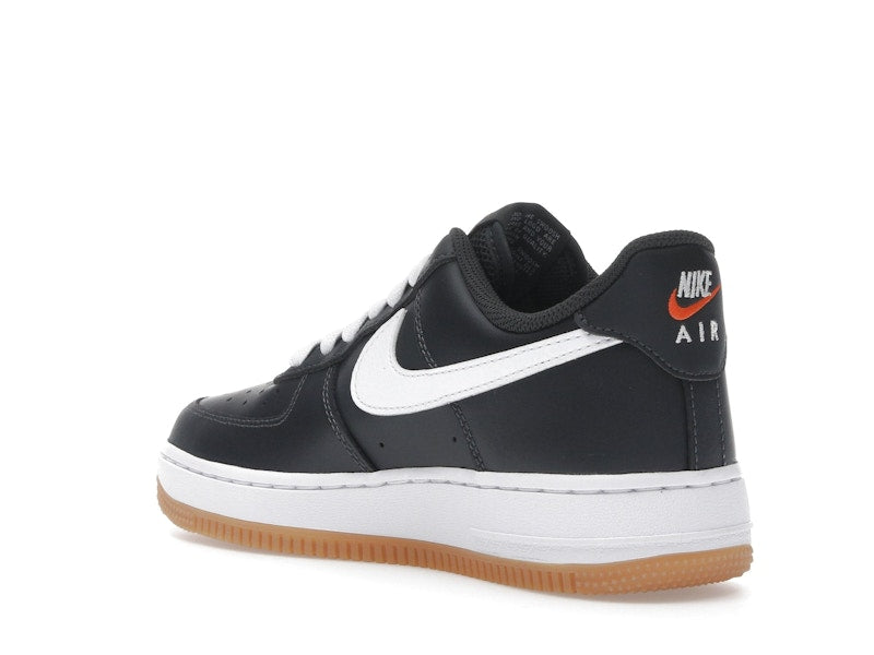 Nike Air Force 1 Low '07 LV8 Anthracite Gum - Anthracite/Gum Yellow/Safety Orange/White - II7630-001 - 23