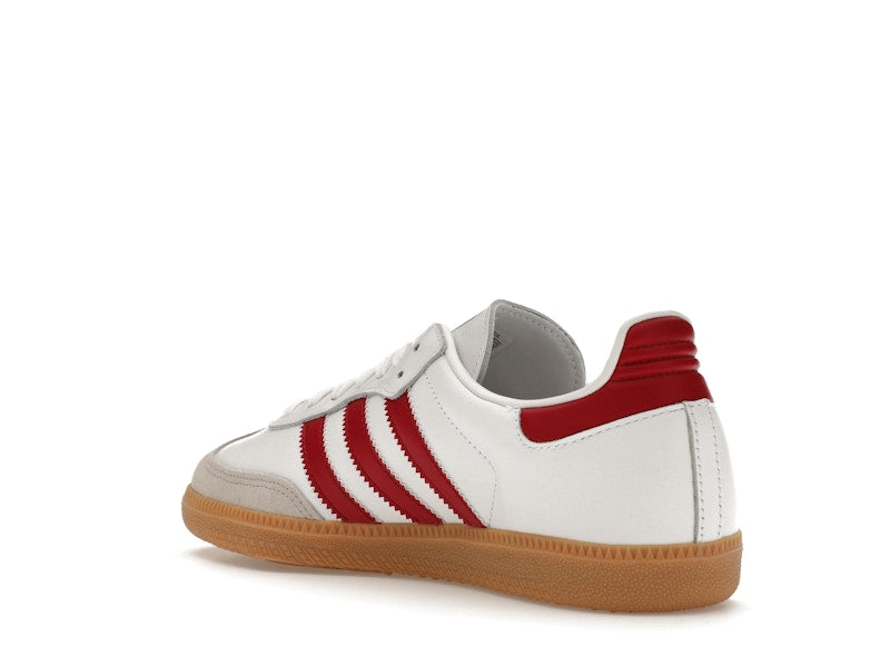 Adidas Samba OG White Burgundy Gum - Cloud White/Burgundy/Gum - IF3813 - 23