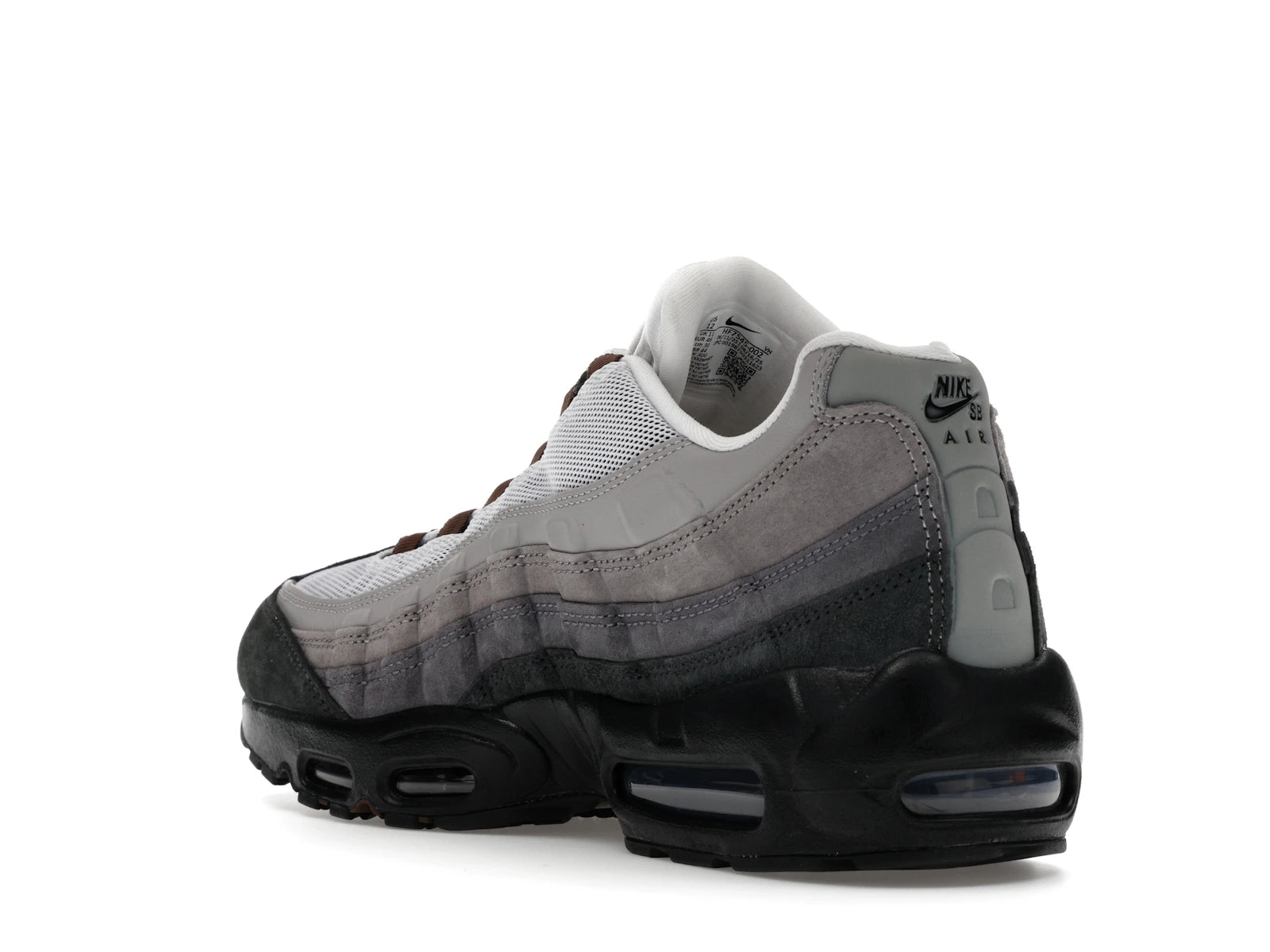 Nike Air Max 95 SB Cacao Wow - Black/Cacao Wow/Anthracite/Light Graphite/Light Charcoal/Pearl Grey - HF7545-002 - 23