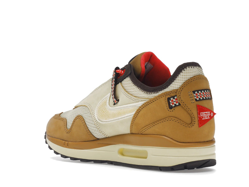 Nike Air Max 1 Travis Scott Wheat Lemon Drop - Wheat/Lemon Drop-Baroque Brown - DO9392-701 - 23