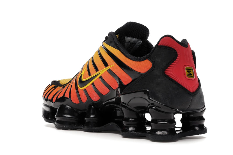 Nike Shox Tl Sunrise - Black/Black-Amarillo-University Red - AV3595-004 - 23